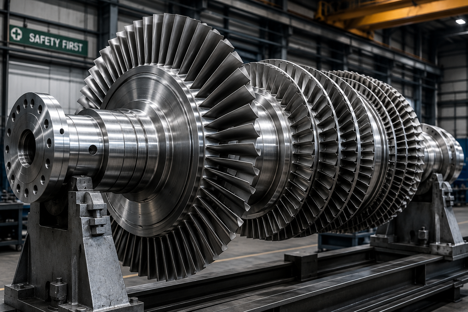 Industrial Turbine Rotor